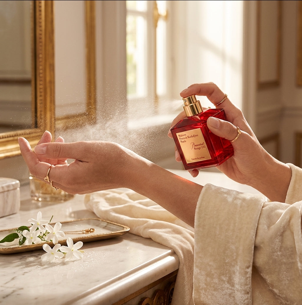 Maison Francis Kurkdjian Paris Baccarat Rouge 540 Extrait de Parfum 70ml‑Luxury Unisex Long‑Lasting Amber Saffron Fragrance for Men & Women