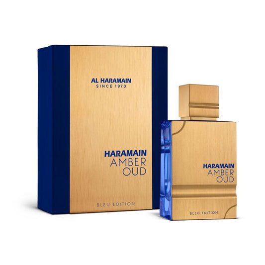 **Al Haramain Amber Oud Blue Edition EDP 60ml – Men's Eau de Parfum, Aromatic Fragrance**