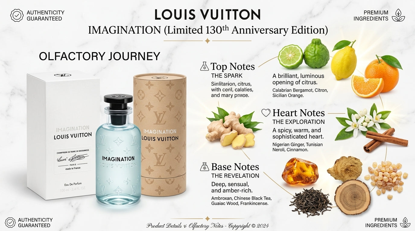 Louis Vuitton Imagination Eau de Parfum 100ml – Pre-Owned Luxury (3.4 fl. oz.)